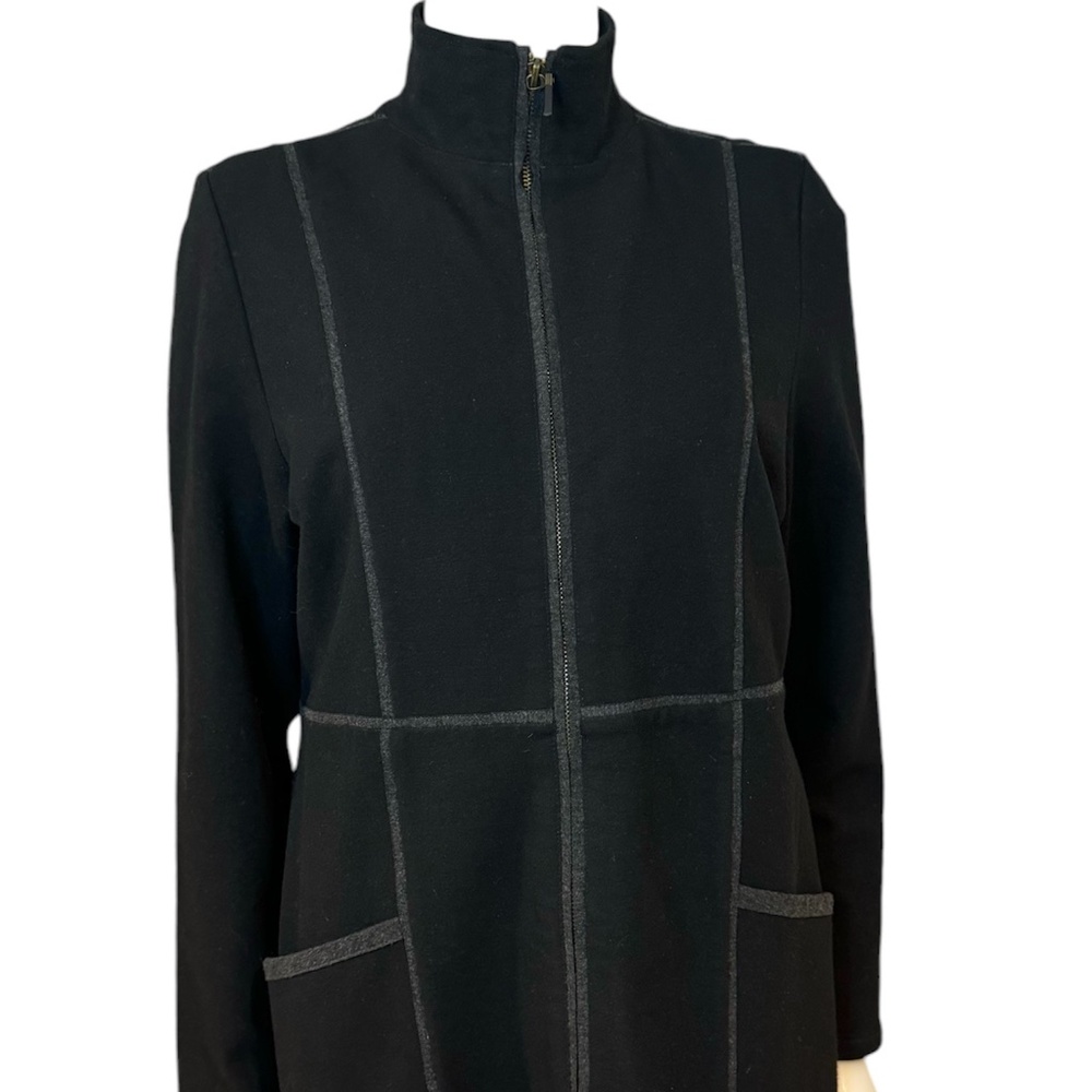 Habitat Ladies Long Black Tunic Jacket